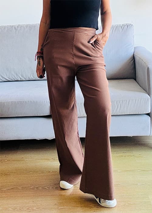 Pantalon Wide Leg Bengalina