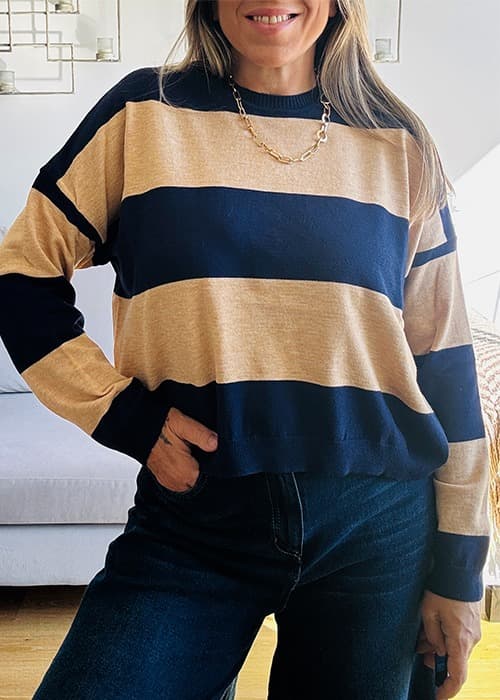 Sweater Rayas Up