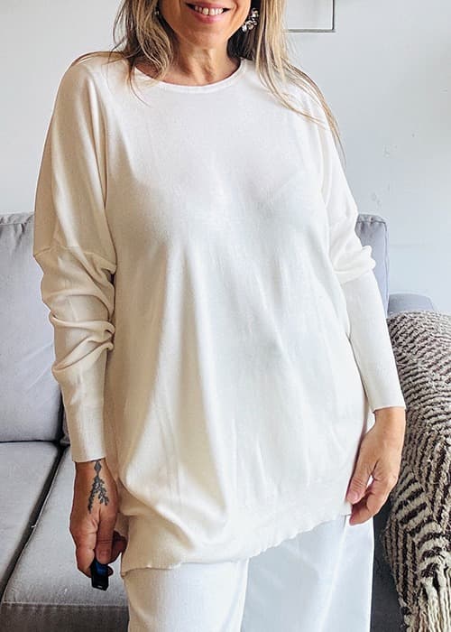 Maxisweater Hilado viscosa