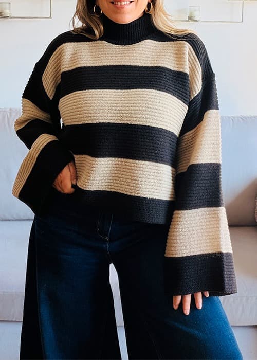 Swearer rayas lana acanalada